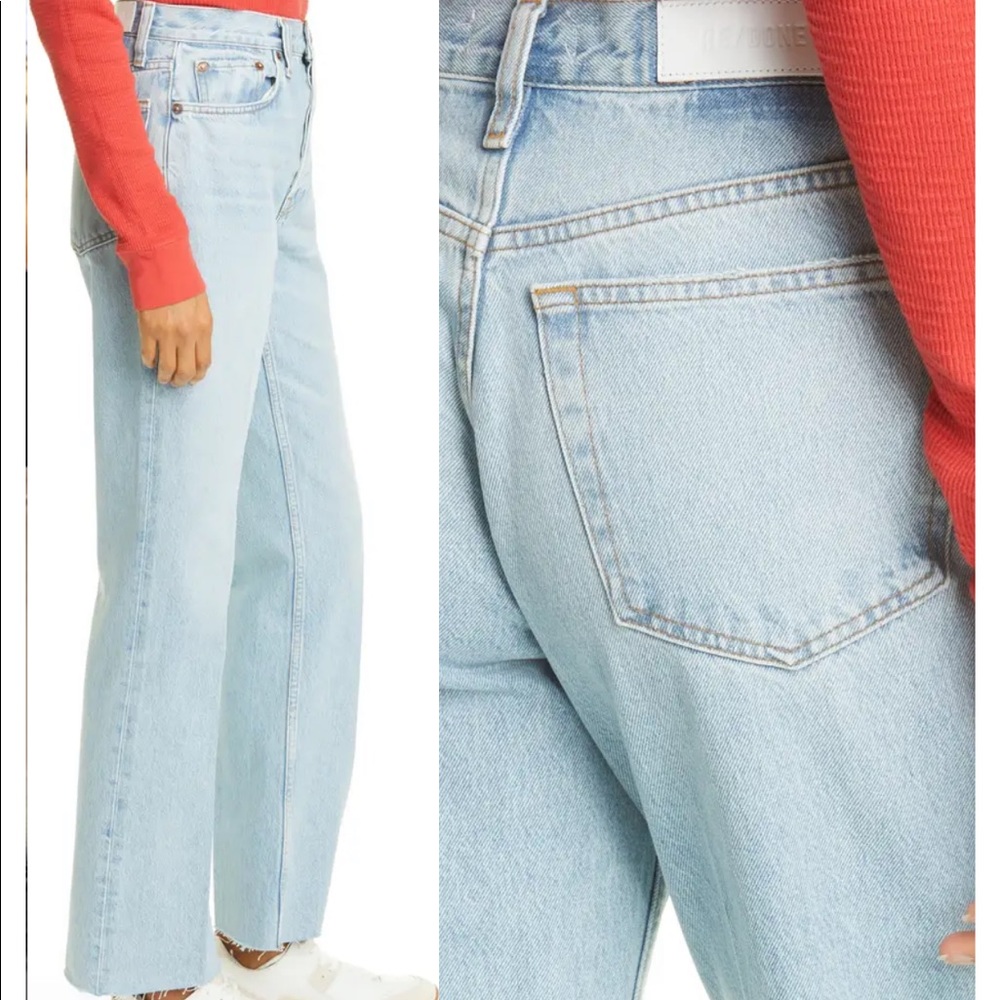 COPY - Re/Done 70’s Bootcut Jean in Faded Vintage Indigo 25”